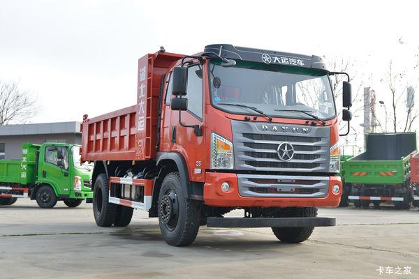 大运 G6中卡 重载型 200马力 4X2 4.2米自卸车(前置顶)