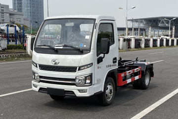 上汽跃进 福运S80 95马力 4X2 车厢可卸式垃圾车(赛沃牌)(SAV5040ZXXE6)