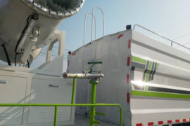 东风商用车底盘&nbsp;除尘车外观图片