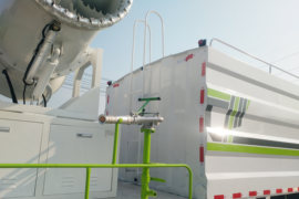 东风商用车底盘&nbsp;除尘车外观图片