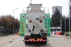 一汽解放 J6P 375马力 8X4 7.62方混凝土搅拌车(凌宇牌)(CLY5315GJB29E57)