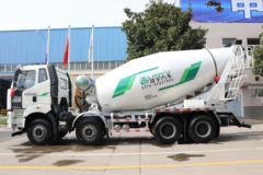 一汽解放 J6P 375马力 8X4 7.62方混凝土搅拌车(凌宇牌)(CLY5315GJB29E57)