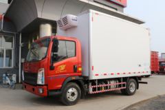 中国重汽HOWO 统帅 130马力 4X2 4.1米冷藏车(国六)(ZZ5047XLCH3315F145)