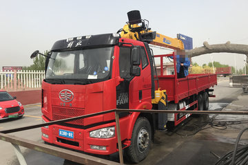 一汽解放 J6M 280马力 6X4 随车吊(徐工牌)(XZJ5250JSQJ5)