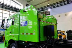 郑州宇通 W32 32T 8X4 纯电动车厢可卸式垃圾车(YTZ5320ZXXD0BEV)