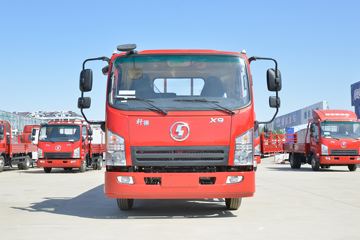 陕汽商用车 轩德X9 标载版 200马力 5.2米排半栏板轻卡(国六)(SX1182BP6501)