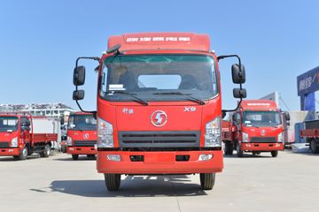 陕汽商用车 轩德X9 标载版 156马力 4X2 4.15米单排仓栅式轻卡(国六)(SX5040CCYNP6331)