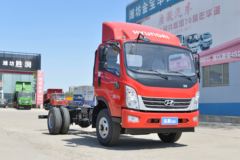 现代商用车 泓图500 170马力 4.165米单排仓栅轻卡(CHM5041CCYQDA33V)