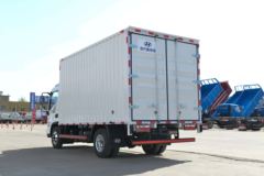 现代商用车 盛图 150马力 4X2 4.13米自动挡单排厢式轻卡(国六)