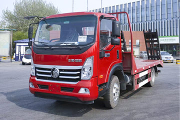 中国重汽成都商用车(原重汽王牌) 瑞狮 156马力 4X2 平板运输车