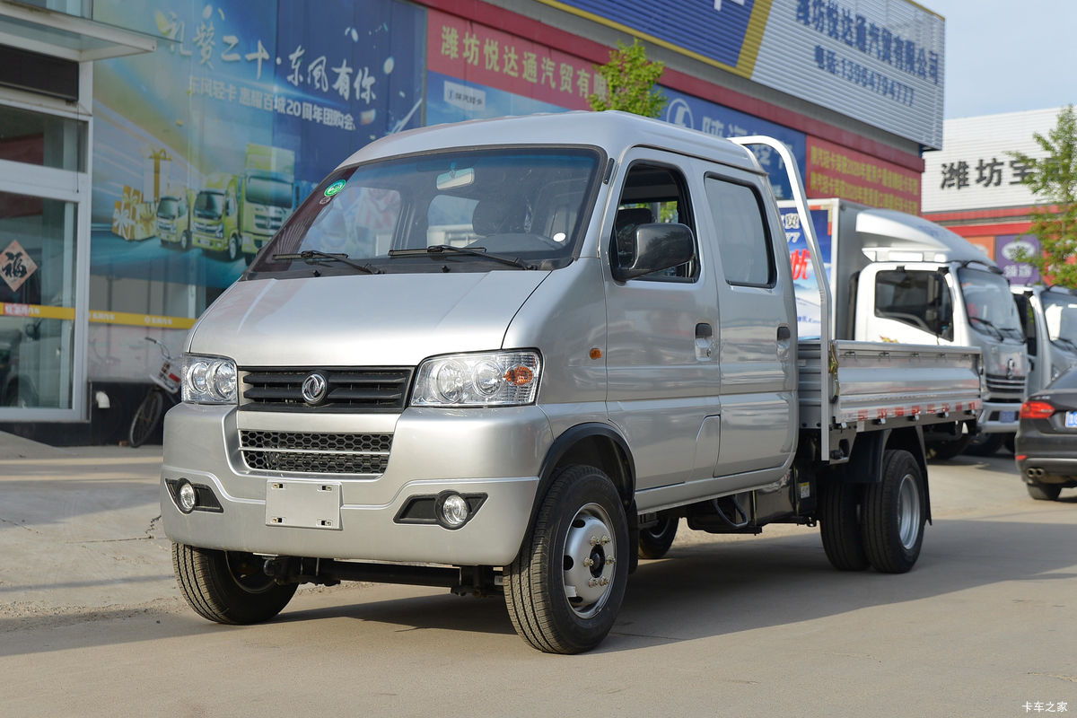 东风途逸 T3(原小霸王W) 1.3L 91马力 2.7米双排栏板小卡(后单胎)(国六)