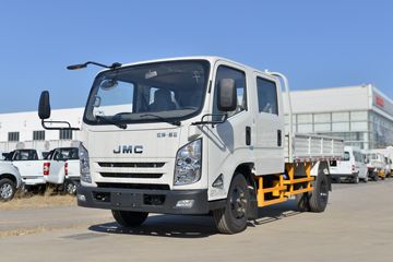 江铃 凯运升级版 中体 122马力 3.16米双排栏板轻卡(气刹)(JX1043TSGA26)