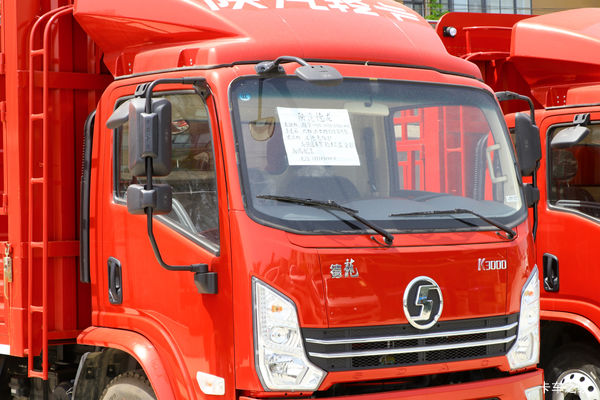陕汽轻卡 德龙K3000 160马力 4.18米单排仓栅式载货车