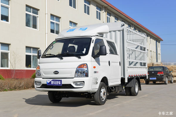凯马 锐航X1 2.0L 133马力 汽油 4X2 3米双排仓栅式微卡(KMC5039CCYQB318S6)