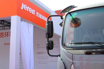 时代汽车底盘 垃圾运输车外观图片
