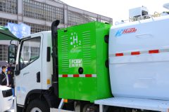 上汽跃进 FH500 4X2 纯电动餐厨垃圾车(海德牌)(CHD5120TCASQFCEV)