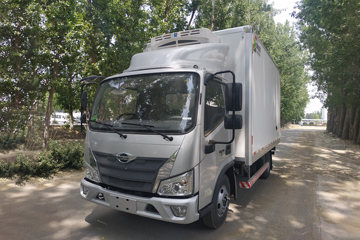 福田 时代领航5 150马力 4X2 4.14米冷藏车(5挡)(BJ5044XLC9JDA-08)
