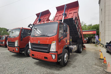 中国重汽HOWO 悍将 190马力 5.2米自卸车(ZZ3167H4315F1)