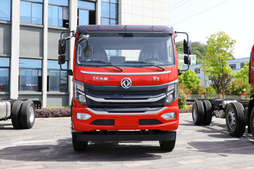 东风华神 T3 220马力 4X2 8.7米排半翼开启厢式载货车(EQ5186XYKL6D67)