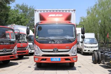 福田 奥铃速运 156马力 4.14米单排厢式轻卡(国六)(BJ5048XXY8JDA-AB4)