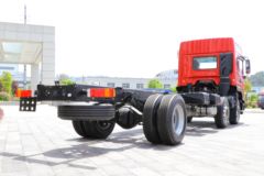 东风华神 T5 350马力 6X2 7.9米排半仓栅式载货车(后桥13T)(EQ5251CCYL6D66)