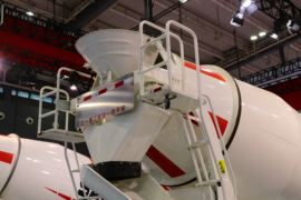 三一重工&nbsp;混凝土搅拌车上装                                                图片