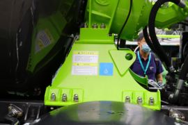 青岛解放底盘&nbsp;混凝土搅拌车上装                                                图片