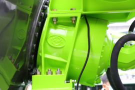 青岛解放底盘&nbsp;混凝土搅拌车上装                                                图片