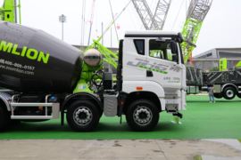 青岛解放底盘&nbsp;混凝土搅拌车上装                                                图片