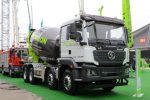 陕汽重卡 德龙M3000S Pro 340马力 8X4 7.82方混凝土搅拌运输车(中联牌)