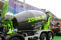 陕汽重卡 德龙M3000S Pro 340马力 8X4 7.82方混凝土搅拌运输车(中联牌)(ZLJ5312GJBL6E)