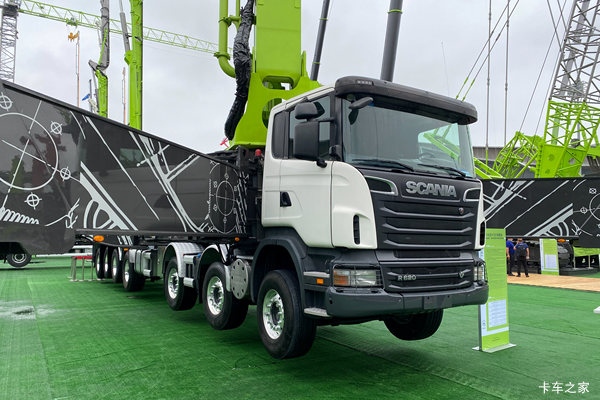 斯堪尼亚底盘 泵车 泵车