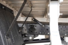 江淮 骏铃V6 150马力 4X2 4.22米单排栏板轻卡(全铝车厢)(HFC1043P32K1C7S)