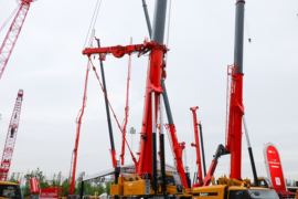 三一 全地面起重机&nbsp;吊车上装                                                图片