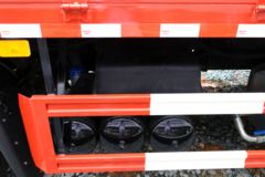 福田欧曼 ETX 360马力 8X4 随车起重运输车(国六)(雷萨牌)(BJ5313JSQY6GRL-02)