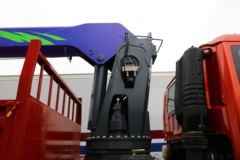 福田欧曼 ETX 360马力 8X4 随车起重运输车(国六)(雷萨牌)(BJ5313JSQY6GRL-02)