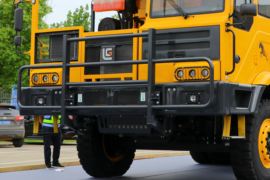 柳工 矿用自卸车&nbsp;非公路矿用自卸车外观                                                图片