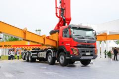 沃尔沃 FMX重卡 540马力 10X4 5桥 三一68米混凝土泵车(SYM5540THBV) 沃尔沃 FMX重卡 540马力 10X4 5桥 三一68米混凝土泵车(SYM5540THBV)