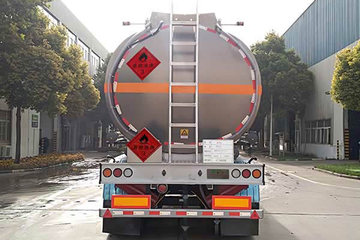 中集凌宇 38方铝合金运油半挂车