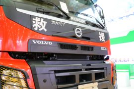 三一沃尔沃底盘消防车 消防车外观图片