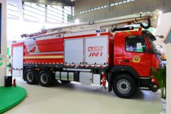 沃尔沃 FMX重卡 460马力 6X4 举高喷射消防车(国六)(SYM5330JXFJP21)