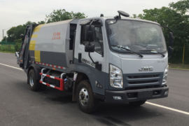 江铃汽车底盘&nbsp;垃圾运输车外观图片