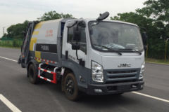 江铃 凯运升级版 4X2 压缩式垃圾车(赛沃牌)(SAV5070ZYSE6)