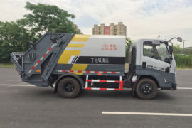 江铃汽车底盘 垃圾运输车外观图片