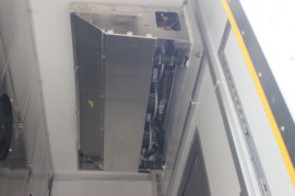 福田欧航底盘&nbsp;畜禽运输车上装图片