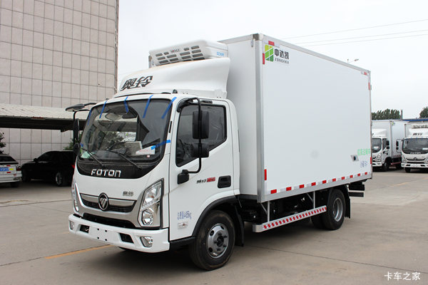 福田 奥铃速运 156马力 4X2 4.08米冷藏车(国六)(中达凯牌)