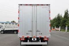 江淮 帅铃Q6 160马力 4X2 4.12米单排厢式轻卡(国六)(全铝货厢)(HFC5043XXYP71K3C7S)