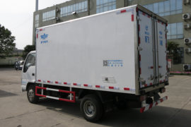 庆铃底盘&nbsp;冷藏车外观图片