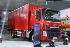 东风柳汽 乘龙H5中卡 4X2 190马力 混合动力厢式载货车(国六)