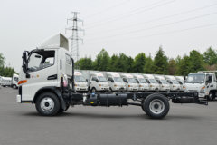 江淮 骏铃V5 130马力 4.22米单排仓栅式轻卡(国六)(HFC5043CCYB32K1C7S)